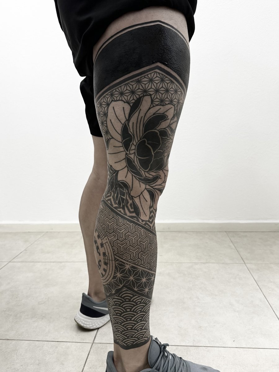 Tatuaje de Richard Escobar - Pierna