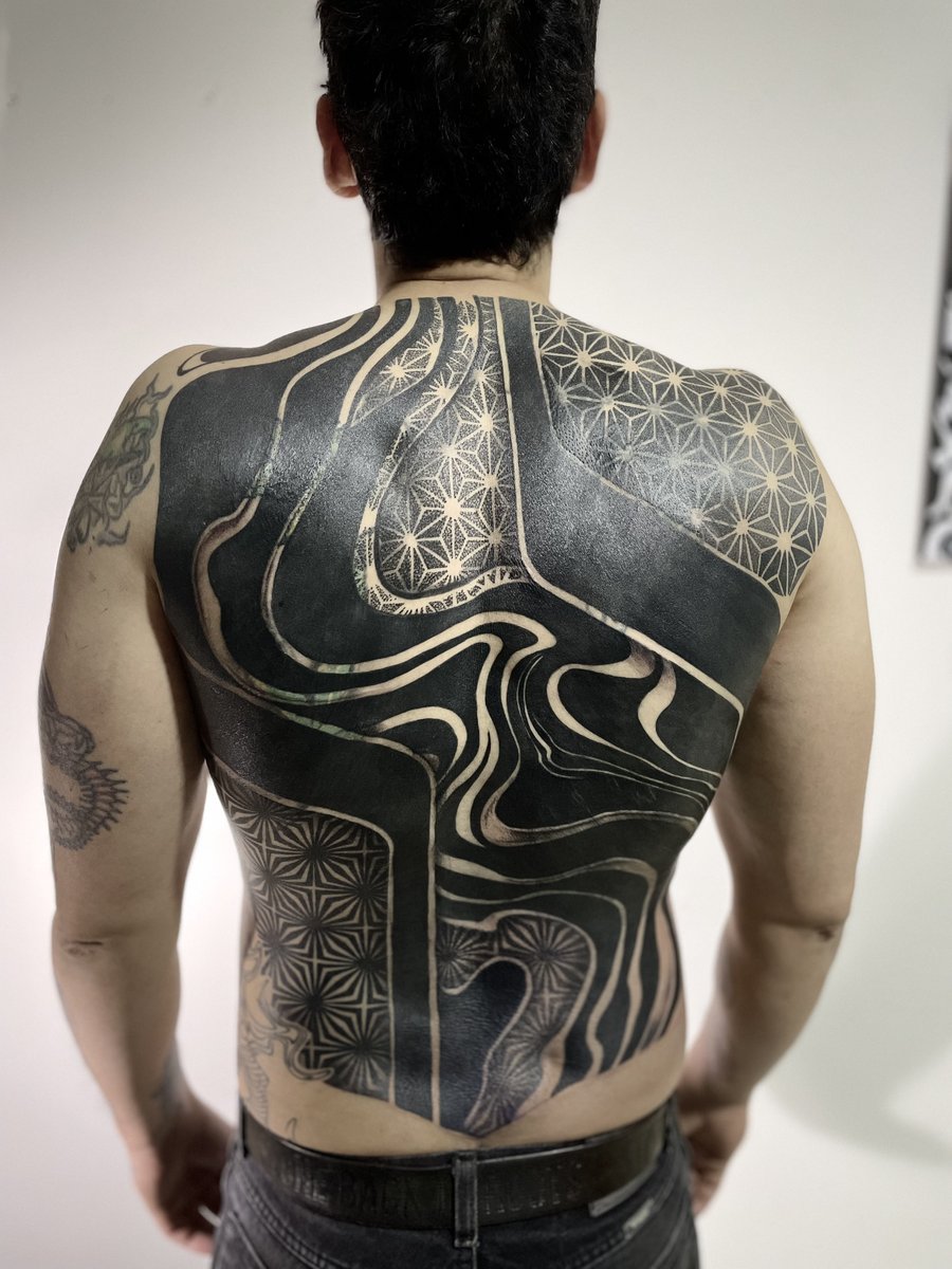 Tatuaje de Richard Escobar - Espalda
